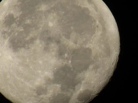 Full Moon close up Foto stock