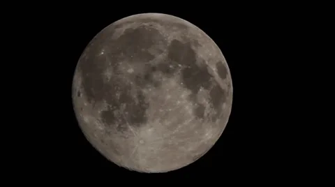Full moon closeup Stock Footage 67344801