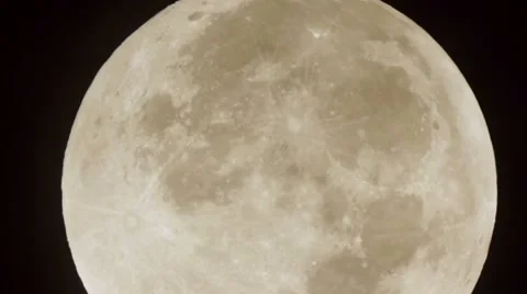 Full Moon Cloudy Pass Stock Footage 10591777