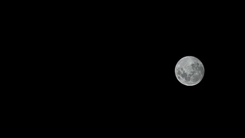 Full moon with craters, fluid Timelapse of it translation Vídeos de archivo 328721732