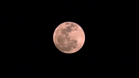 Full moon on dark night time Видео 100161045