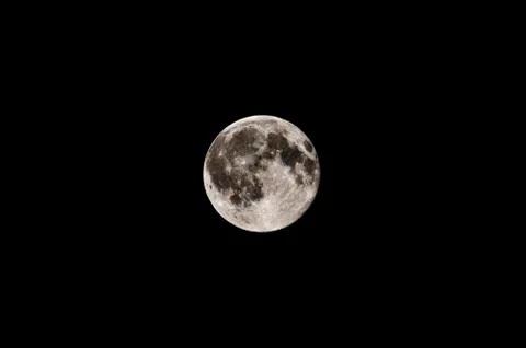 Full Moon Detailed Stock Photos