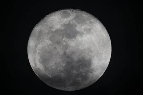 Full Moon Eclipse Stock Photos