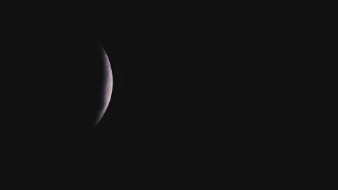 Full Moon Eclipse in Timelapse . Luna Llena Eclipse en Timelapse Stock Footage 291673210