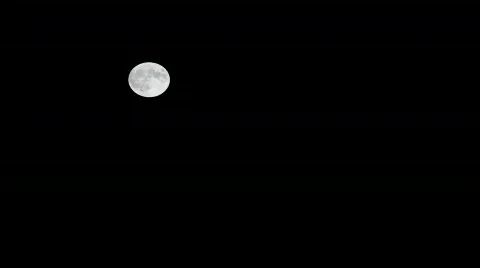 Full Moon Stock Footage 476260