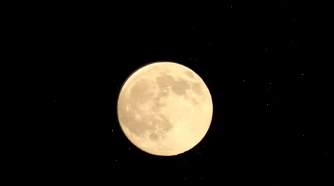 Full Moon Stock Footage 4481956