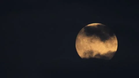 Full Moon Stock Footage 8524789