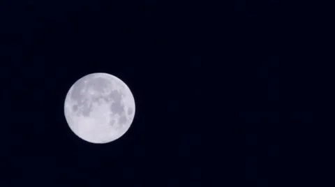 Full moon  動画素材 8689234