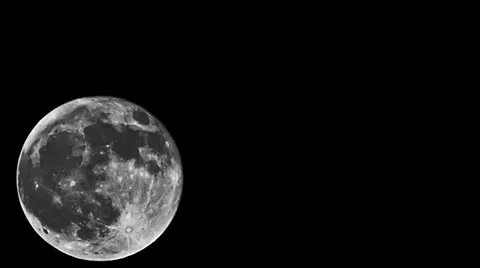 Full Moon Stock Footage 23339447