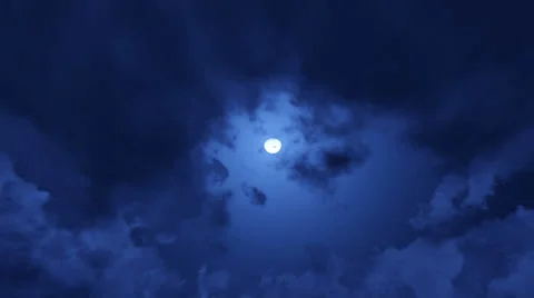 Full Moon Stock-Footage 34477477