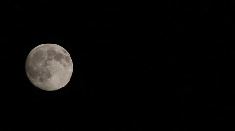 Full Moon Stock Footage 54537298