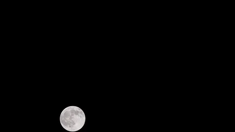 Full Moon Stock Footage 83309871