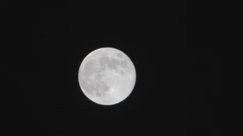 Full Moon Stock Footage 114740498