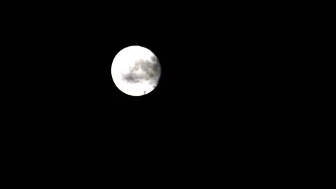 Full Moon Stock Footage 204134064