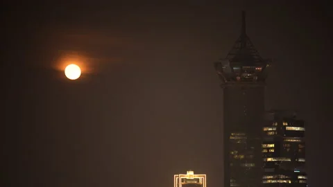 Full Moon Stock Footage 233212631