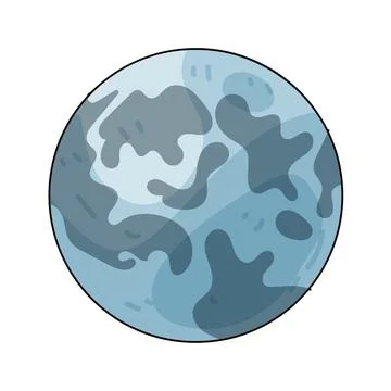 Full Moon illustration Stock Illustration