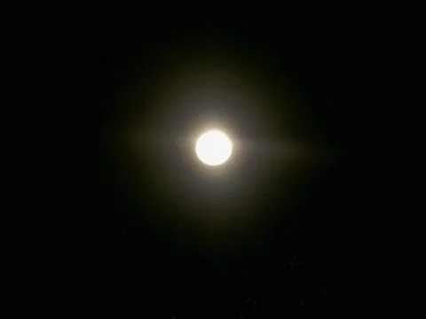 Full moon  Light in the dark Foto stock