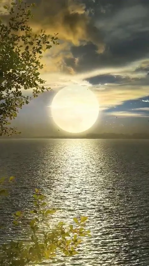 Full moon light Stockbeeldmateriaal 223647025