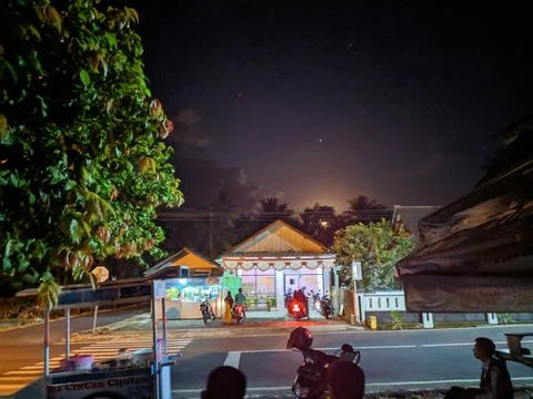 Full moon light Stock Photos