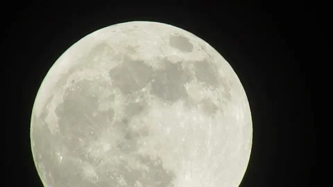 Full Moon medium shot Video stock 151361248