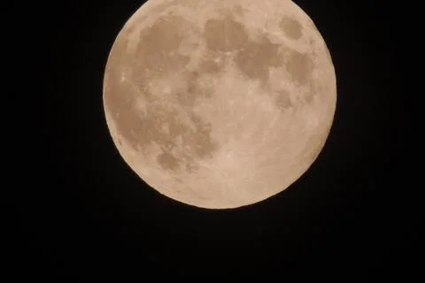 Full moon. moon close up Stock Photos