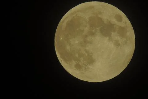 Full moon. moon close up Stock Photos