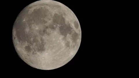 Full Moon movement wrapped with dark sky. Halloween witchcraft mood. Atmosp.. Stock Footage 264918139