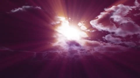 Full moon at night cloud sky, illustration Stock Illustration