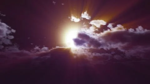 Full moon at night cloud sky, illustration Stock Illustration