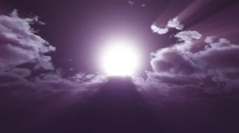 Full moon at night cloud sky, illustration Illustrazione stock