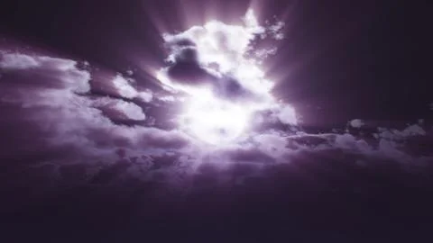 Full moon at night cloud sky, illustration Stock Illustration