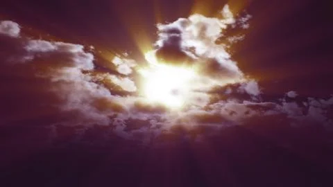 Full moon at night cloud sky, illustration Illustrazione stock