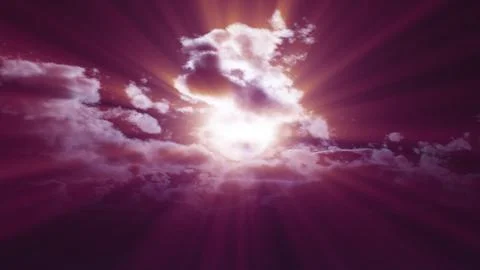 Full moon at night cloud sky, illustration Stock Illustration