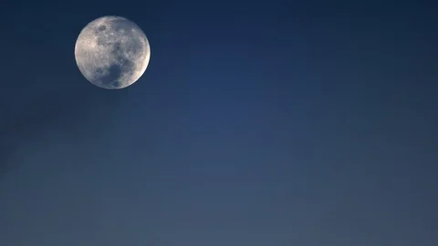 Full moon night 스톡 동영상 125469314