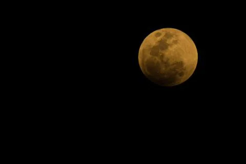 Full moon in the night Stock Photos