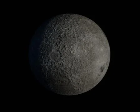 Full moon on night sky Stock Illustration