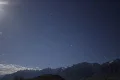 Full Moon Night Sky Time Lapse 01 Sierra Nevada Mountains x350 Footage