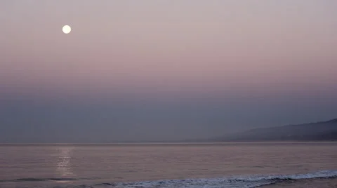 Full Moon Ocean 1 스톡 동영상 49814204