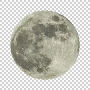 Full Moon or super moon. Night sky. Solar system. Stock Photos