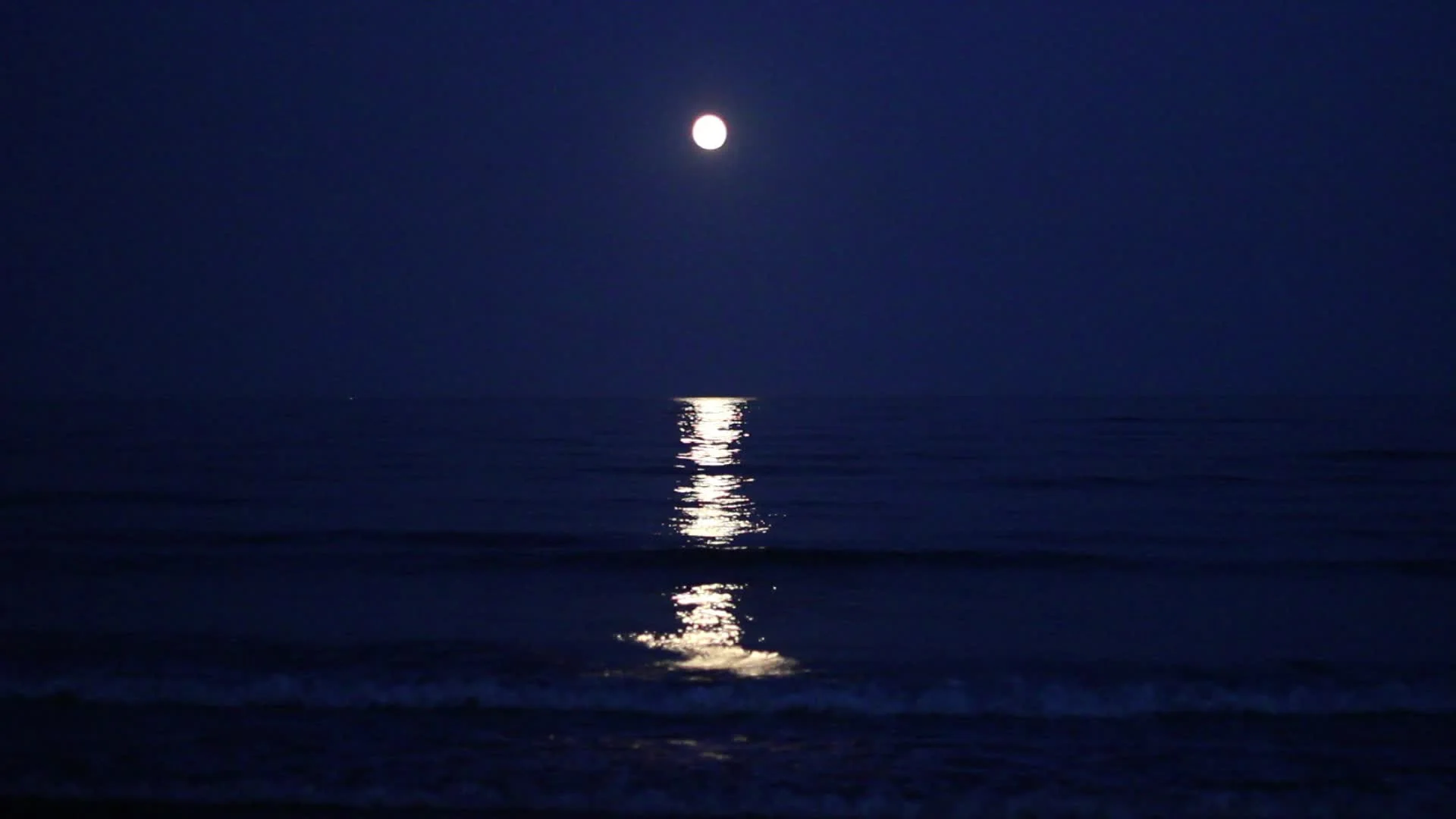 Moon Over Ocean Stock Footage Royalty Free Stock Videos Page 3