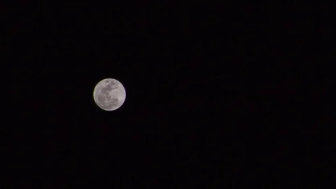 Full moon over the Florida Keys Video stock 93226089