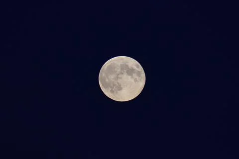 Full Moon over Torbay Stock Photos