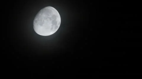 Full moon passing through. TIME LAPSE, MEXICO CITY. Stock Footage 41167868