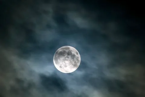 Full moon 库存照片