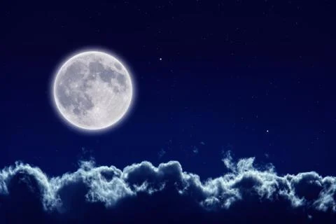 Full moon Stock Photos