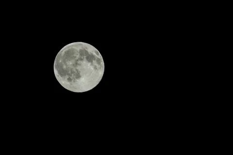 The full Moon Foto stock