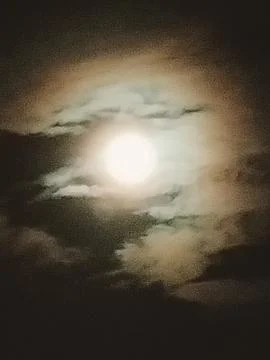 Full moon Foto stock