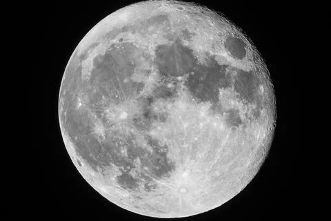 The full moon Stock Photos