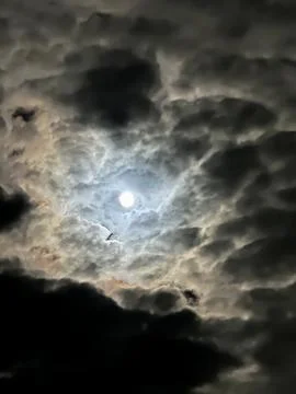 Full moon Foto stock