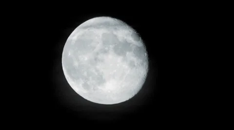 Full moon raising. 1080p hd. large moon 動画素材 30367050